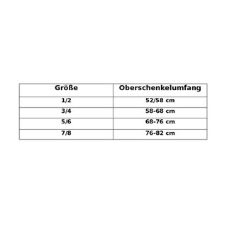 Spitze Oberschenkel Bnder Anti reiben Scheuern Lace Thigh Bands Anti-Chafing 7/8 (76-82 cm) Beige