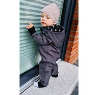 Softshell Anzug Overall Kinder Baby Einteiler mit...