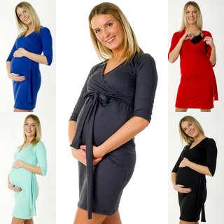 3in1 Umstandskleid Schwangerschaftskleid Stillkleid Kleid 
